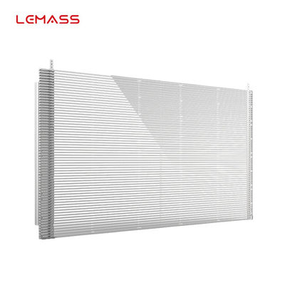 P3.9 Yaratıcı LED Ekran Şeffaf LMS-TF Pro serisi yeni yapısal HD Yüksek Parlaklık