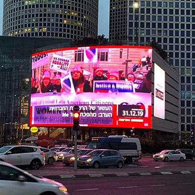 P5.9 Dış Mekan LED Ekran Kabini, SMD 2727 LED Reklam Panosu Ekranı