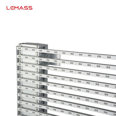 P8 ticari şeffaf LED ekran1000*500mm LMS-Mesh özel görünüm renkleri