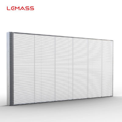 P10.4 Ticari Şeffaf Reklam Ekranı, Plaza ODM İçin Şeffaf LED Panel