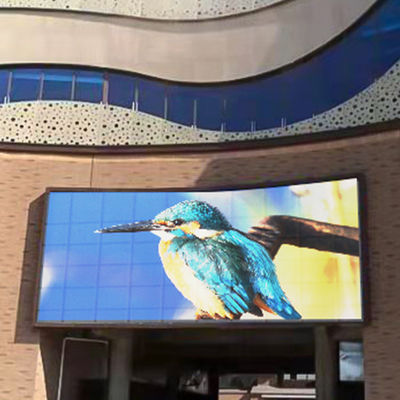 Reklam için OEM P12.5 Şeffaf LED Duvar 2000 X 1000mm