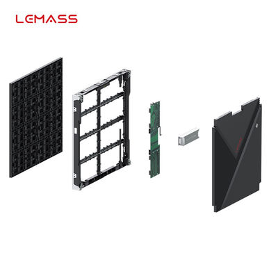 Alüminyum Alaşımlı Yapı ile 640 × 640mm Kapalı LED Kabin Ekranı Çok Fonksiyonlu