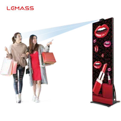 Esnek HD Dijital P1.9 LED Afiş Ekranı Suya Dayanıklı 2880hz Yenileme Hızı