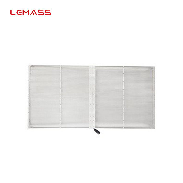P25 Alışveriş Merkezi LED Ekran, Şeffaf LED Paneller 1000 × 1000mm Suya Dayanıklı IP65