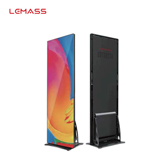 P1.9 Akıllı LED Afiş Ekranı, Taşınabilir Ticari LED Ekran 2.5cm Kalınlık